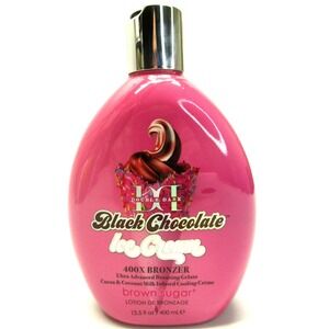 Brown Sugar Black Chocolate Ice Cream 400X Bronzer Tanning Lotion 13.5oz New